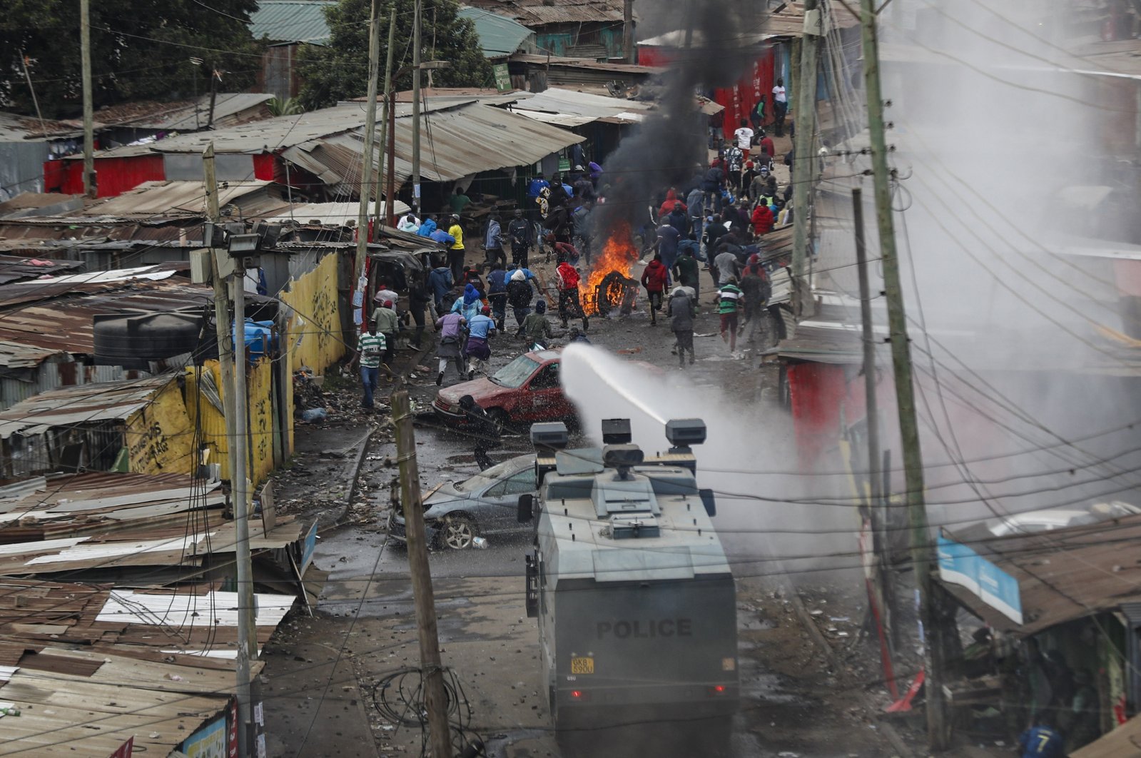 2 tewas, 26 terluka setelah polisi Kenya menembaki pengunjuk rasa