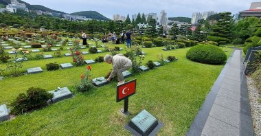 United Nations Cemetery in Busan, Korea, July 19, 2023. (DHA Photo)
