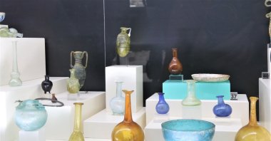 The excavation area, which was once used as a bus terminal and market, was handed over to the Antalya Museum with a signed ceremony as now they display artifacts dating back around 700 years, Antalya, Türkiye, July 20, 2023. (IHA Photo)