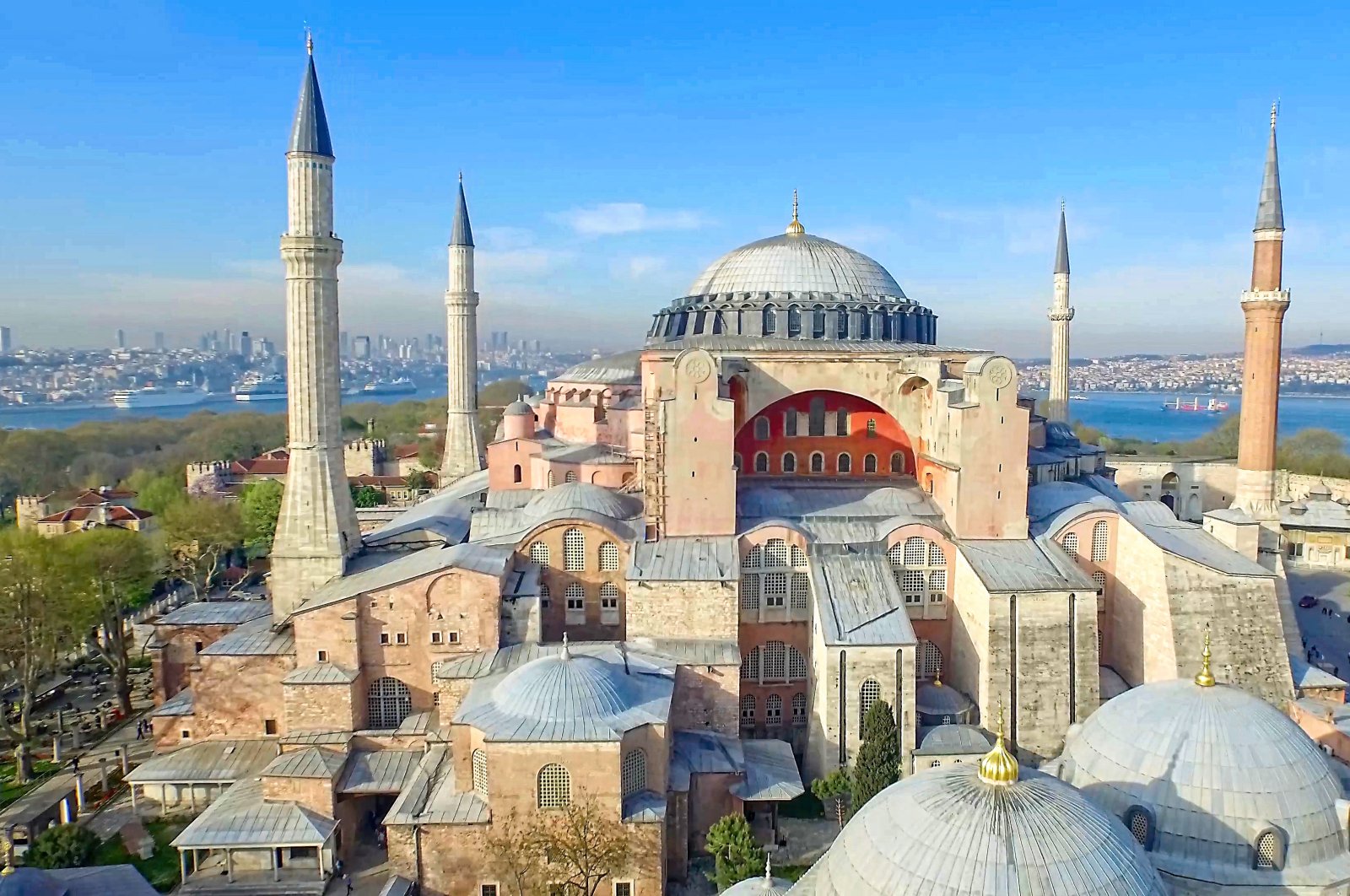 Masjid Agung Hagia Sophia Istanbul menandai ulang tahun ke-3