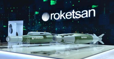 Roketsan took its place at the International Defense Industry Fair IDEF'23 with its UMTAS GM, MAM-L IIR, MAM-T IIR, SİPER, UHA-230, Mobile Air Defense System and KMC-U products exhibited for the first time, Istanbul, Türkiye, July 25, 2023. (Roketsan via AA Photo)