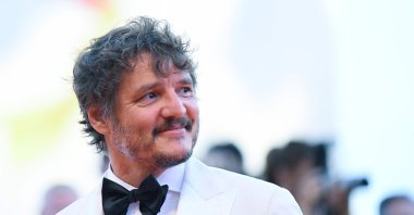 Chilean-U.S. actor Pedro Pascal arrives for the screening of the film &quot;Argentina, 1985&quot; during the 79th Venice International Film Festival at Lido di Venezia in Venice, Italy, Sept. 3, 2022. (AFP Photo)