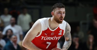 This undated photo shows Turkish forward Onuralp Bitim in action. (IHA Photo)