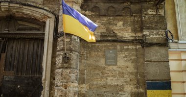 The city has reportedly suffered significant damage to at least 20 historical buildings due to a series of missile attacks, Odesa, Ukraine, July 24, 2023. (AA Photo)