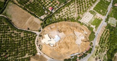 The archaeological site of Arslantepe mound, Malatya, Türkiye, Sept. 3, 2019. (Shutterstock Photo)