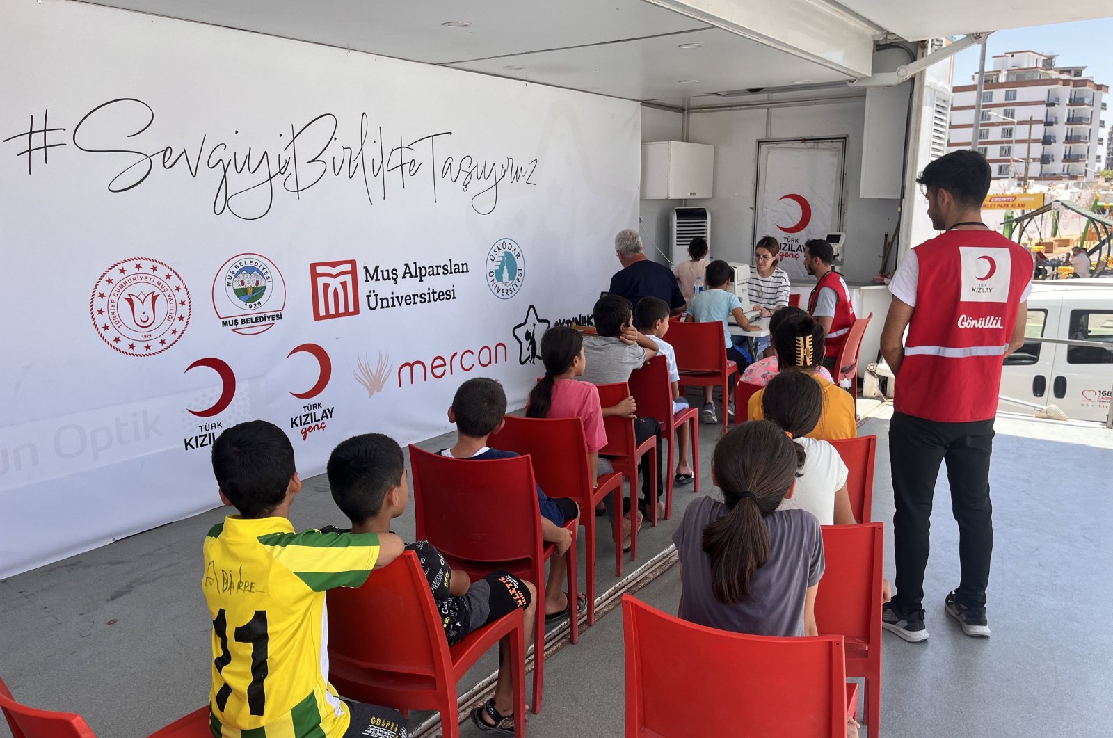 5,220 children undergo eye screening in Türkiye’s quake-hit region