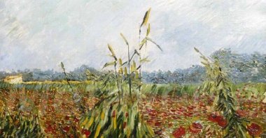 &quot;Green Corn Stalks&quot; by Vincent Van Gogh. (Wikipedia Photo)