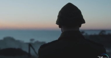 A still shot from the trailer of the mini-series &quot;Atatürk&quot; shows Turkish actor Aras Bulut Iynemli as Atatürk.