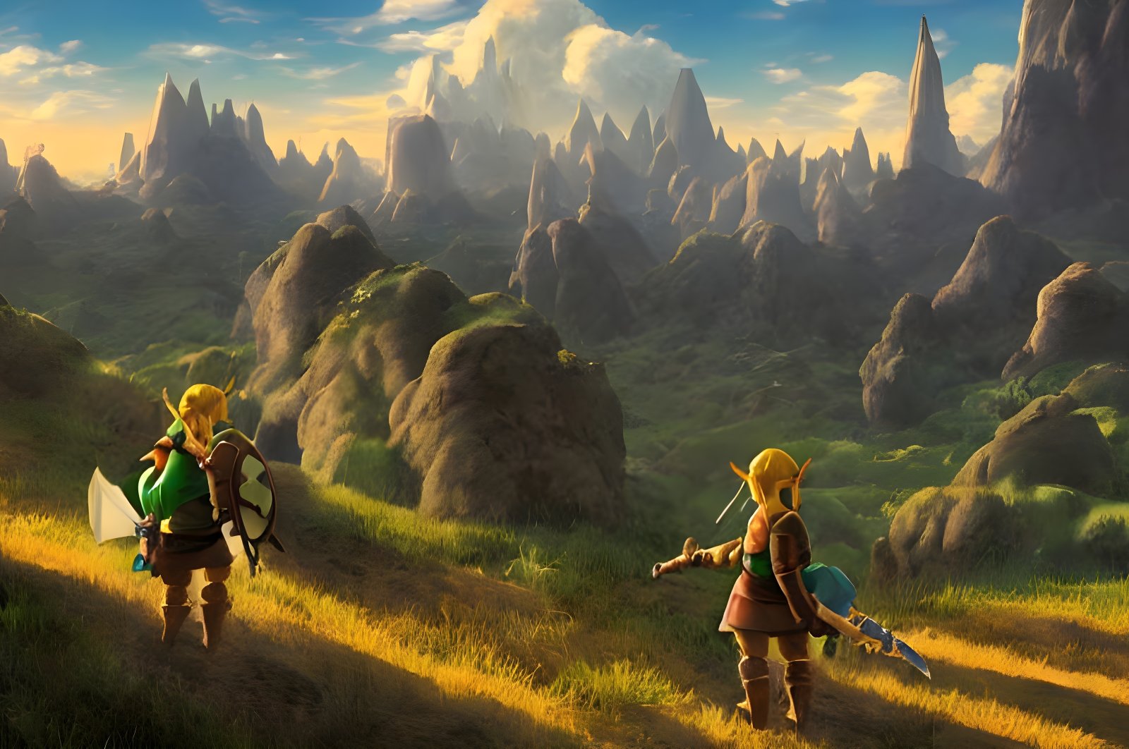 A shot from the game The Legend of Zelda. (Shutterstock Photo)