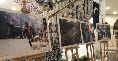 Ankara Keçiören Municipality and the Embassy of Pakistan in Ankara organized a photo exhibition within the scope of "Kashmir Solidarity Day," Aug. 3, 2023. (IHA Photo)