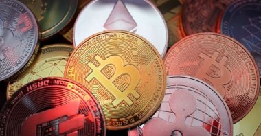 Representations of cryptocurrencies including Bitcoin, Dash, Ethereum, Ripple and Litecoin are seen in this illustration picture taken June 2, 2021. (Reuters Illustration)