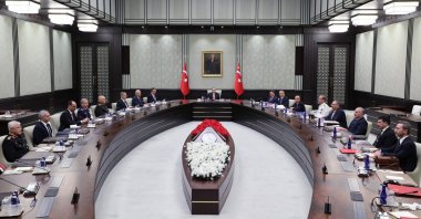 The National Security Council (MGK) meets in Ankara, Türkiye, June 8, 2023. (IHA Photo)