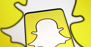 Snapchat logo is seen in this illustration taken July 28, 2022. (Reuters Photo)