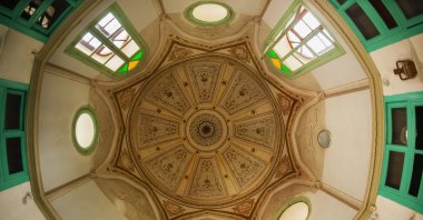 The cupola of Fatma Hatun&#039;s mausoleum, Konya, Türkiye, May 22, 2012. (Shutterstock Photo)