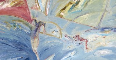 &quot;The Same Wind&quot; by Mehmet Güleryüz, 1986, oil on canvas. (Photo courtesy of OMM)