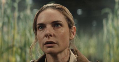 A still shot taken from "Silo" shows Rebecca Ferguson as Juliette Nichols. 