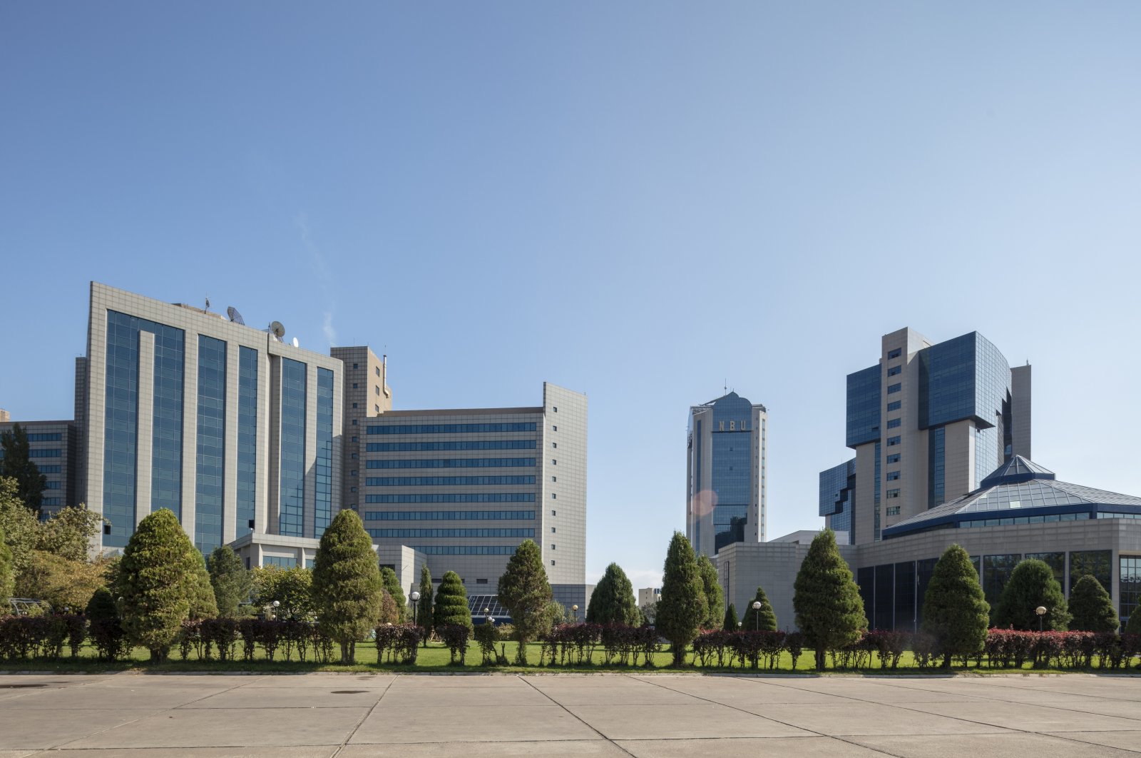 The International Business Center is seen in this undated photo, in Tashkent, Uzbekistan. (Getty Images Photo)