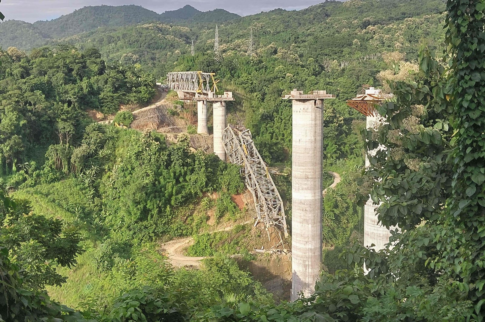 Under-construction India railway bridge collapse kills at least 26