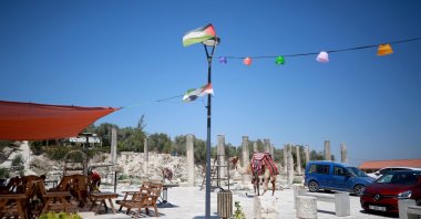 Palestinians are urging for the inclusion of the historic town of Sebastia, situated in the occupied West Bank city of Nablus and facing Israel's threat of annexation to be listed on the U.N. Educational, Scientific and Cultural Organization (UNESCO) "List of World Heritage in Danger," Nablus, West Bank, Aug. 2, 2023. (AA Photo)