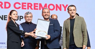 ANA FOTO - Uppy received the title of &quot;Second Best Ed Tech Startup&quot; during the G-20 Digital Innovation Alliance Summit in Bangalore, India. (Courtesy of Uppy)