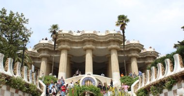 Salamander, the symbol of Park Güell, Barcelona, Spain, April 26, 2015. (Shutterstock Photo)
