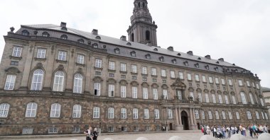 A general view shows the Danish parliament in Copenhagen, Denmark, Aug. 25, 2023. (Reuters Photo)
