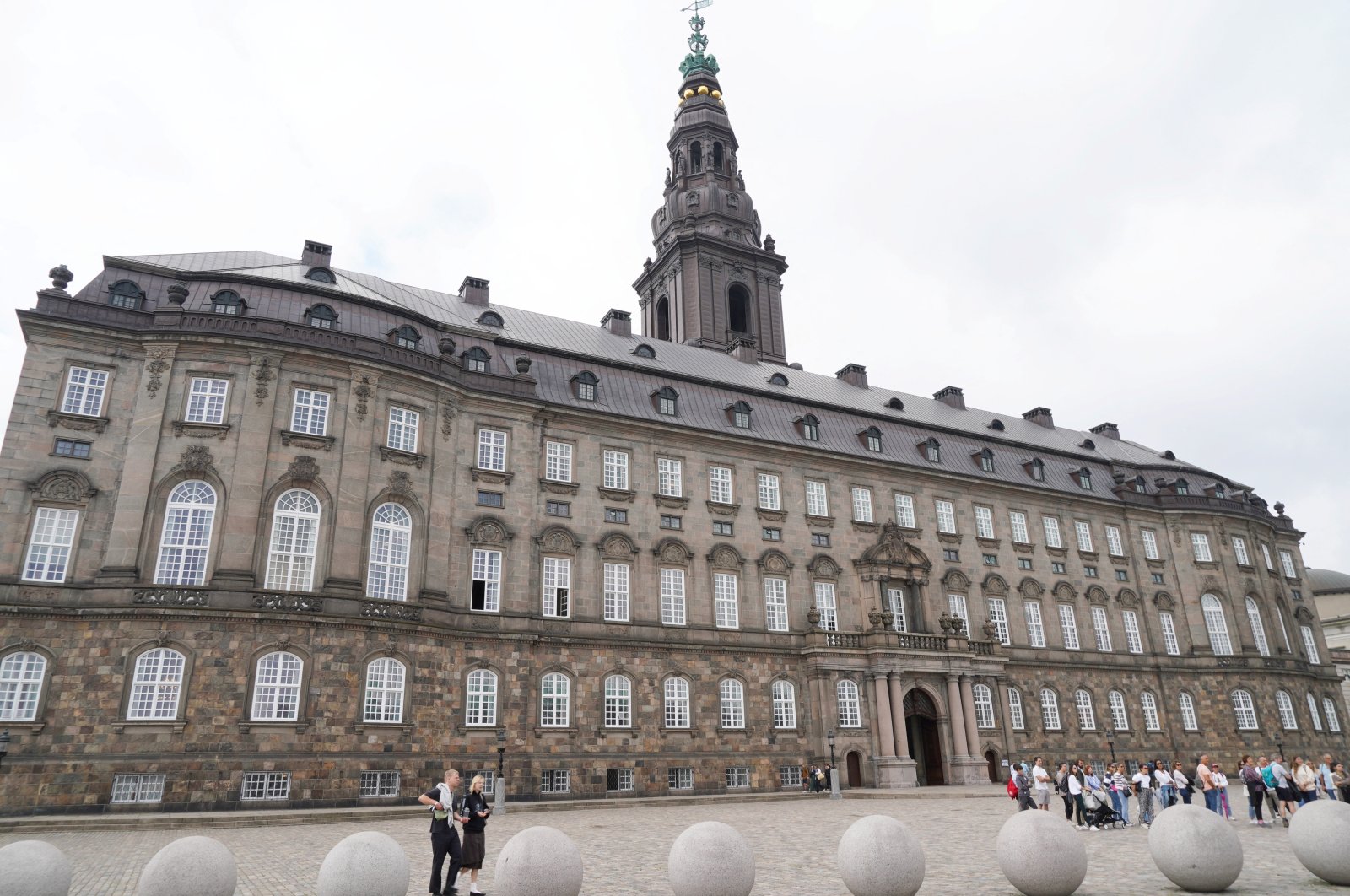 A general view shows the Danish parliament in Copenhagen, Denmark, Aug. 25, 2023. (Reuters Photo)