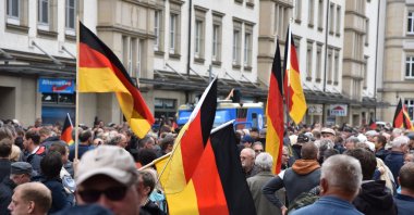 AFD demonstration in Chemnitz, Germany, Sept. 1, 2018. (Shutterstock File Photo)