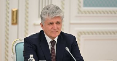 U.N. Assistant Secretary-General for Europe, Central Asia and the Americas, Miroslav Jenca during talks in Cyprus, Aug. 26, 2023. (DHA File Photo)