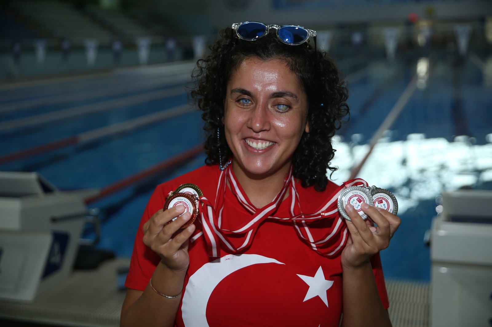 Görme engelli öğretmen, Türk bayrağını uluslararası alanda dalgalandırmayı hedefliyor