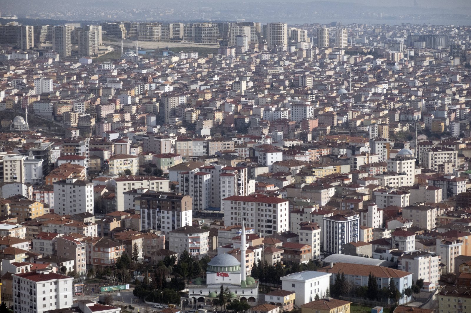 An aerial view of the Asian side of Istanbul, Türkiye, March 21, 2023. (Reuters Photo)