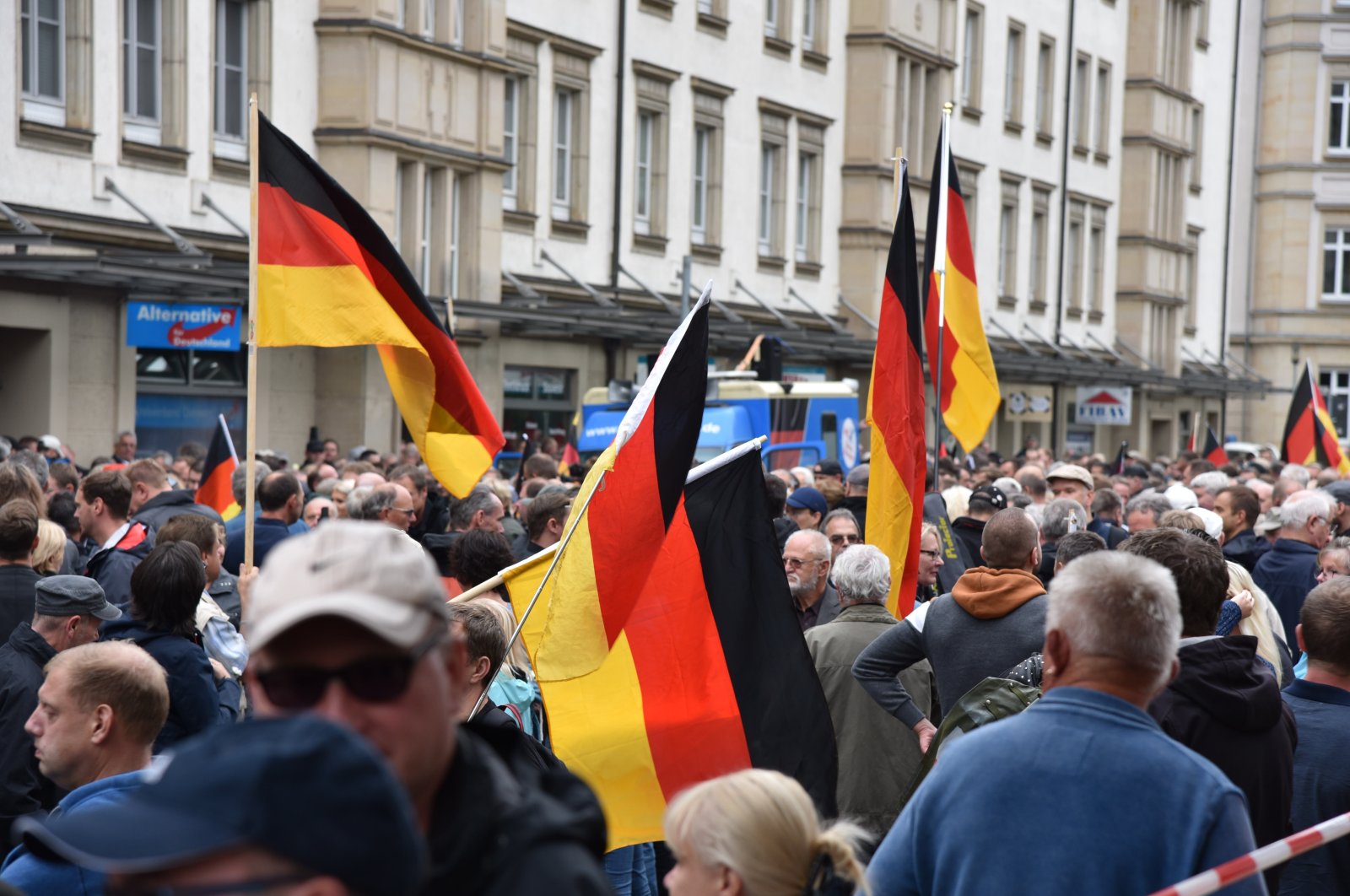 AFD demonstration in Chemnitz, Germany, Sept. 1, 2018. (Shutterstock File Photo)