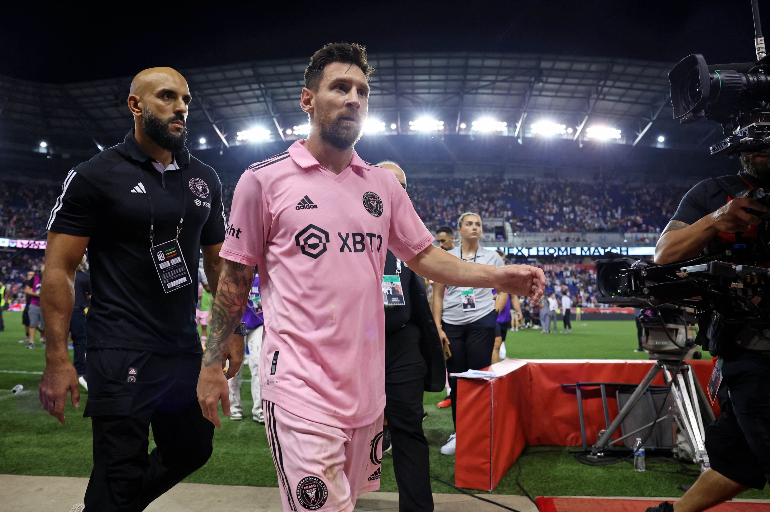 Lionel Messi and Inter Miami vs. Red Bulls in New Jersey