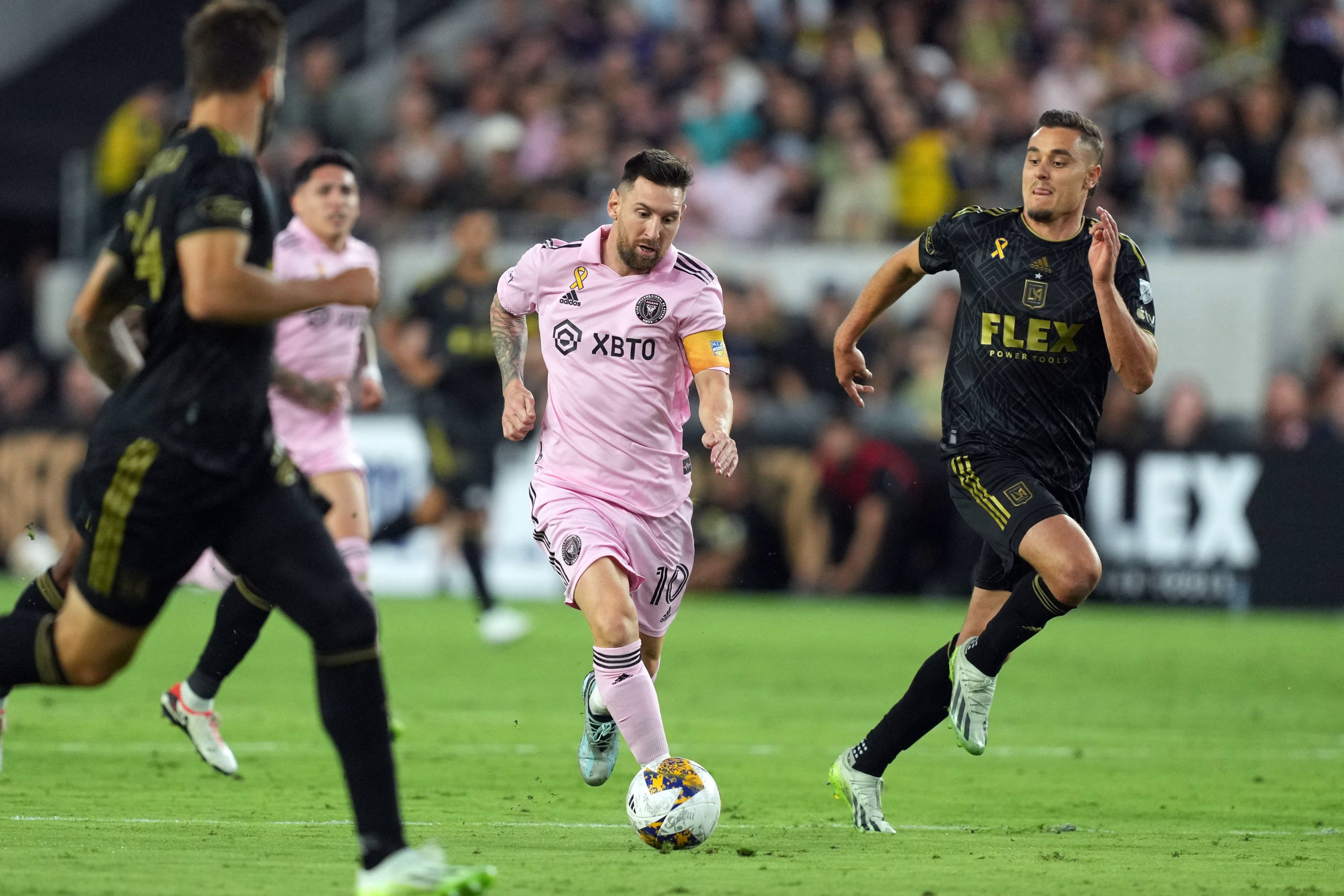 Los Angeles FC's first football game ever