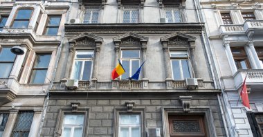 Romanian Consulate and Romanian Cultural Institute of Dimitrie Cantemir, Istanbul, Türkiye, Jan. 2, 2021. (Shutterstock Photo)