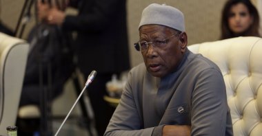 U.N. special envoy to Libya Abdoulaye Bathily speaks at a meeting in Tripoli, Libya, Jan. 22, 2023. (AP Photo)