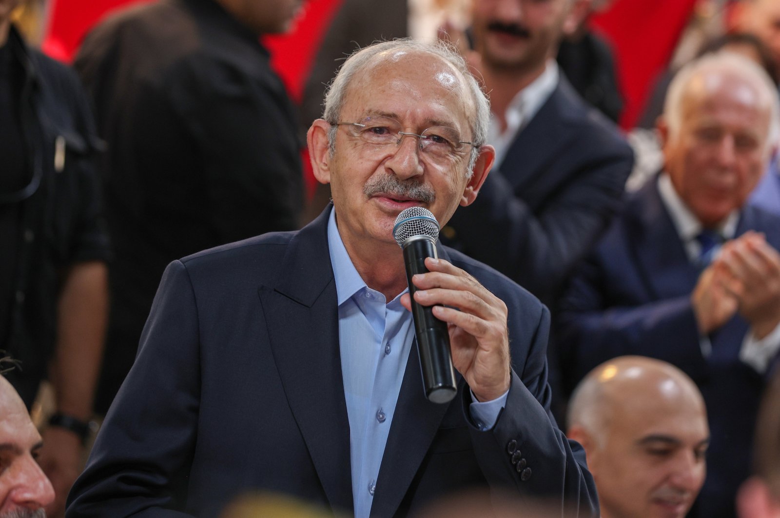 Republican People’s Party (CHP) leader Kemal Kılıçdaroğlu speaks at an event in Istanbul, Türkiye, Sept. 2, 2023. (AA Photo)