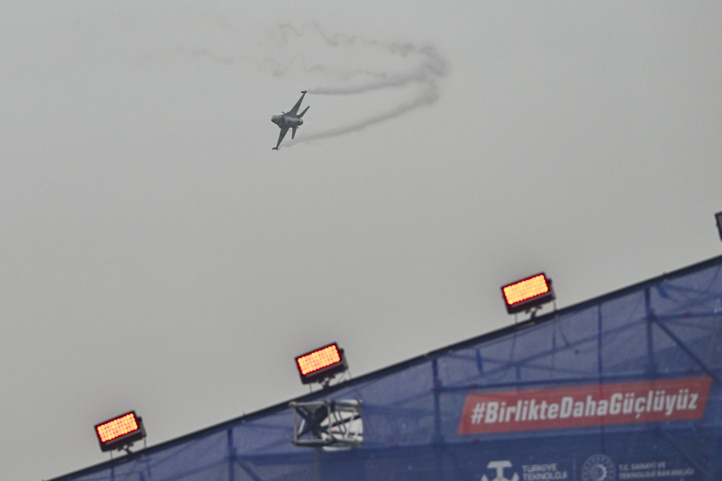 Solo Türk conducts a demonstration flight at Teknofest, Ankara, Türkiye, Sept. 5, 2023. (AA Photo)