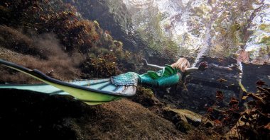 A photograph from Ayşegül Dinçkök's "Rebirth" series. (Photo courtesy of Gama Galley)