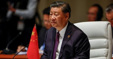 Chinese President Xi Jinping attends at the 2023 BRICS Summit in Johannesburg, South Africa, Aug. 23, 2023. (Reuters Photo)