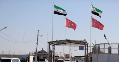 A view of Öncüpınar border crossing between Türkiye and Syria, in Kilis, southern Türkiye, Aug. 27, 2023. (AA Photo)