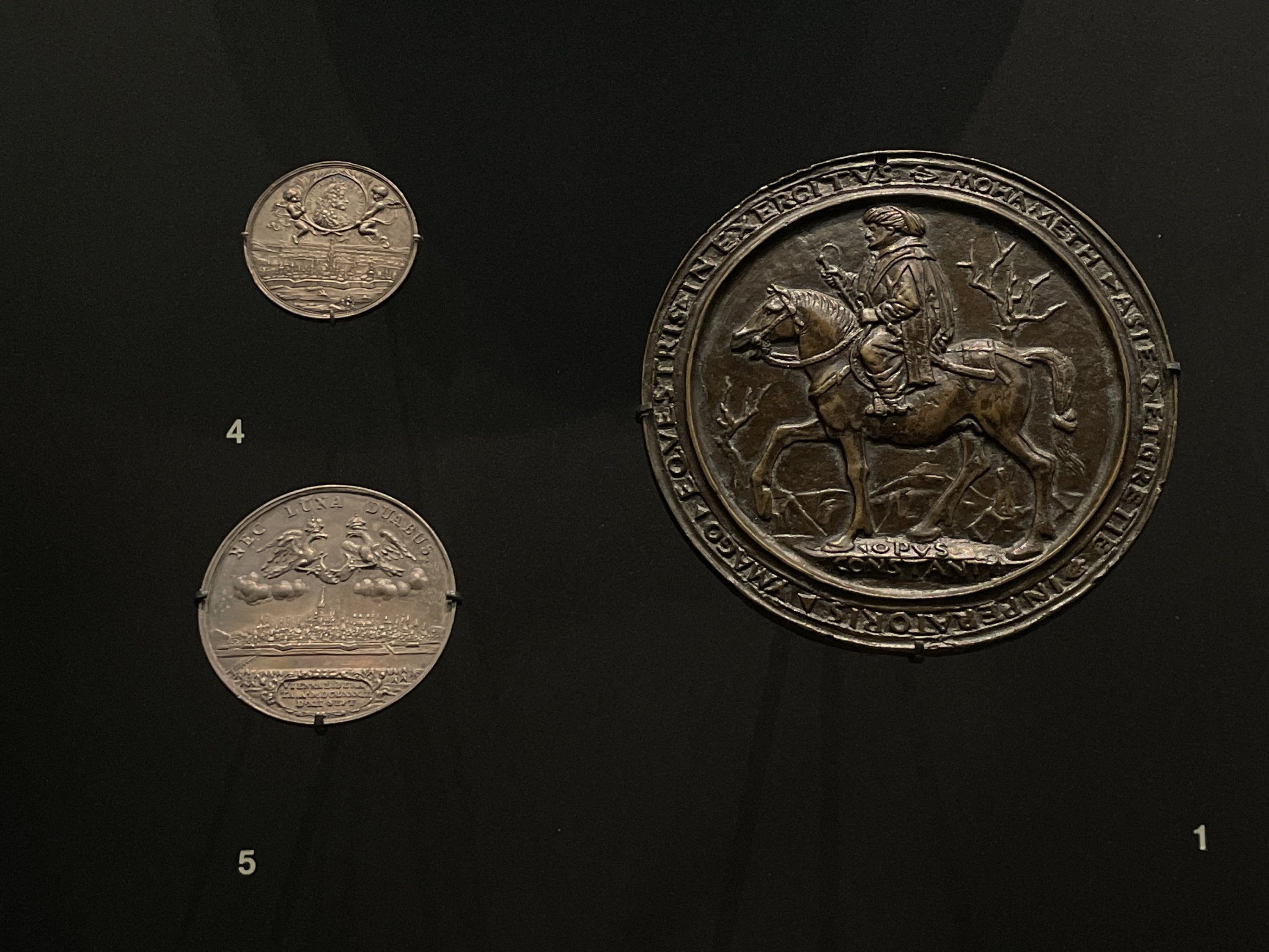 A view of coins taken from Türkiye and donated by Edward Beghian to the British Museum in London, U.K., Sept. 5, 2023. (AA Photo)