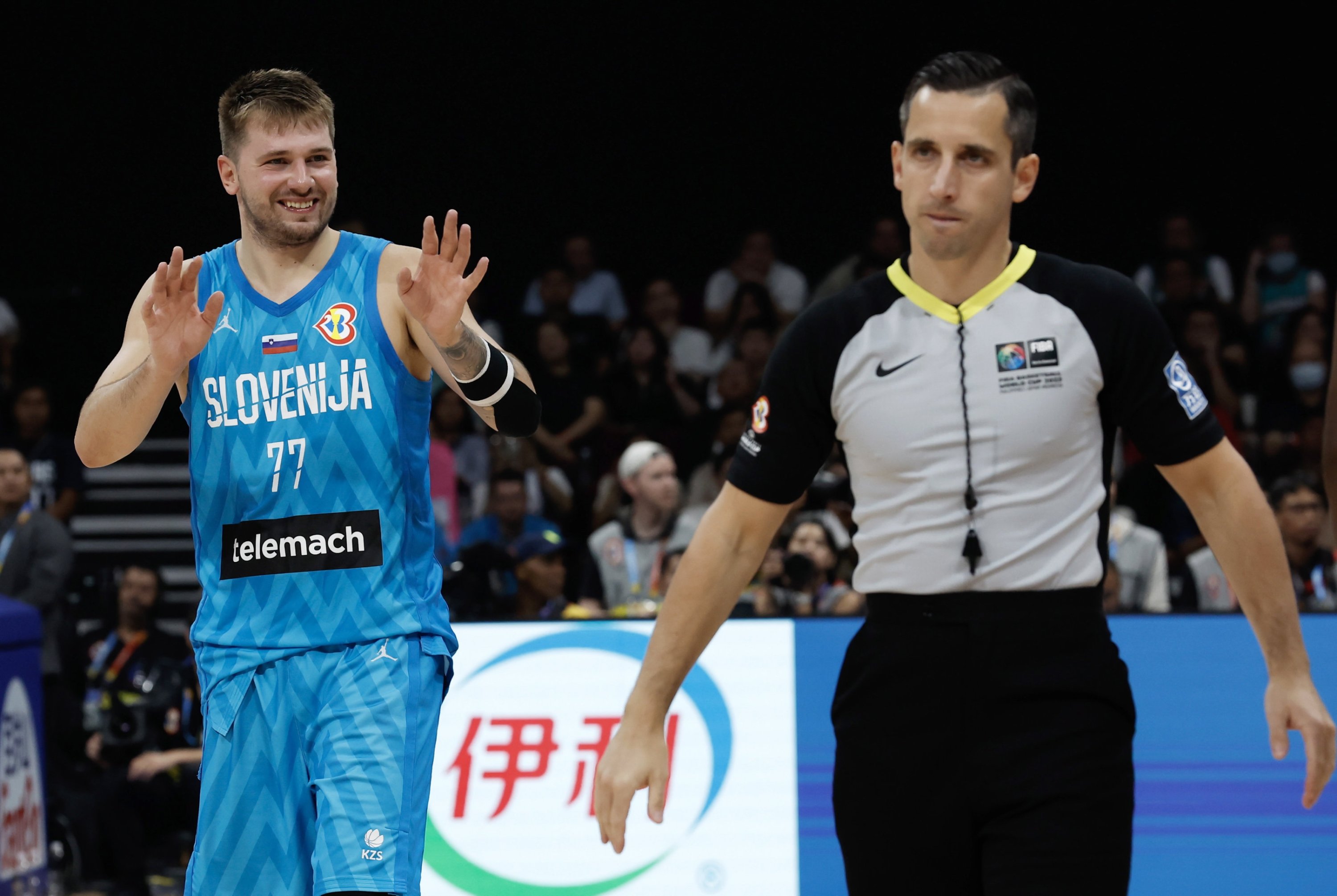 Doncic ejected and Canada tops Slovenia in World Cup. Germany and