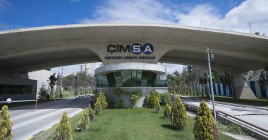 Çimsa cement factory in Türkiye's central Eskişehir province is seen in this undated photo. (Courtesy of Çimsa)