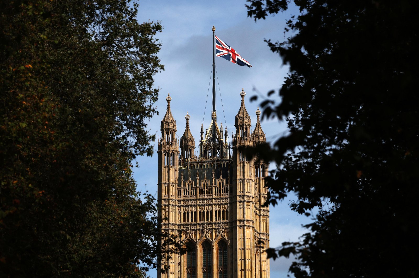 The Houses of Parliament in London, Britain, Sept. 11, 2023. (EPA Photo)