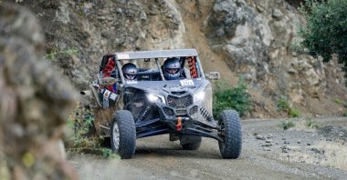 TransAnatolia Rally driver in action during the TransAnatolia Rally race, Samsun, northern Türkiye, Sept. 12, 2023. (Courtesy of TransAnatolia Rally)