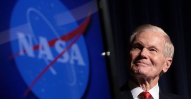 NASA Administrator Bill Nelson attends a news conference at NASA headquarters Sept.14, 2023, in Washington, D.C. (AFP Photo)