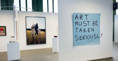 Anna Laudel Gallery at POSITIONS Berlin, Germany, 2023. (Photo courtesy of Anna Laudel)