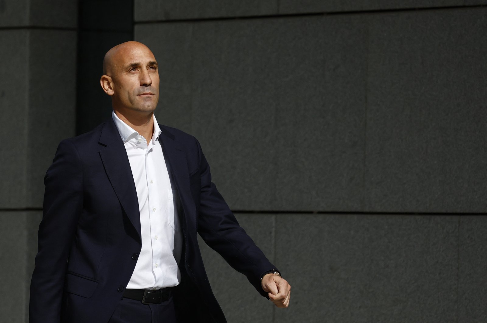 Former president of the Royal Spanish Football Federation Luis Rubiales arrives at the high court, Madrid, Spain, Sept. 15, 2023. (Reuters Photo)