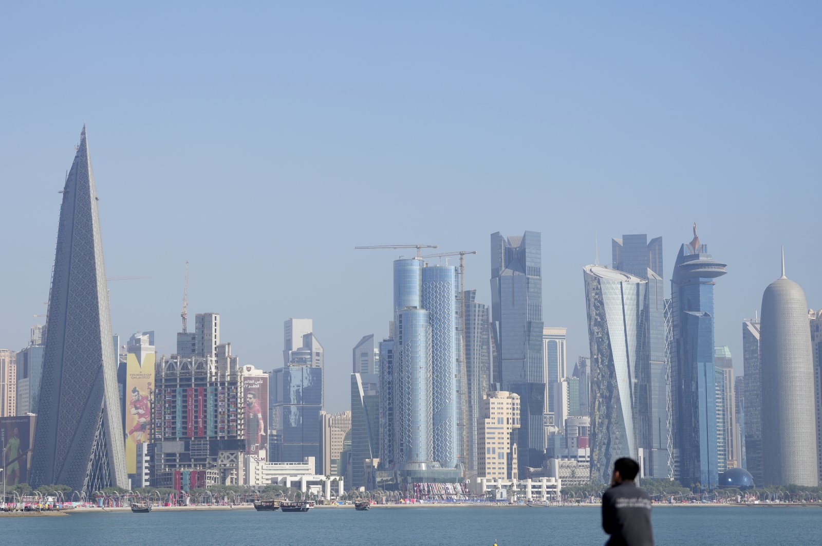 A general view of Doha, Qatar, Nov. 22, 2022. (AP Photo)
